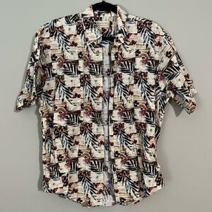 Men’s Crosssings cotton Hawaiian shirt size M
